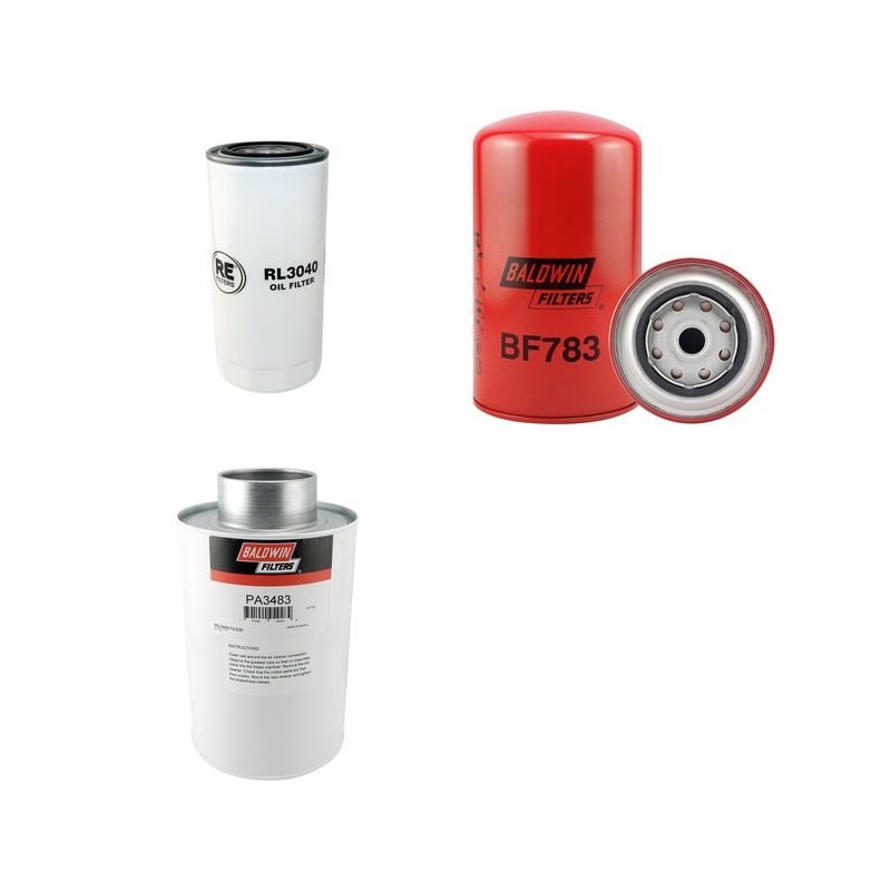 LEITNER H 400 TURBO Filter Service Kit Air Oil Fuel Filters w/Iveco Eng.