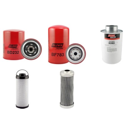 LEITNER LH 360 Filter Service Kit w/Fiat 8041SRC19 (150PS/HP) Eng.