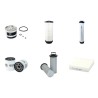 NILFISK CITY RANGER 3500 Filter Service Kit w/Perkins 404D-22 Eng.