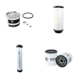 NILFISK CITY RANGER 3500 Filter Service Kit Air Oil Fuel Filters w/Perkins 404D-22 Eng.