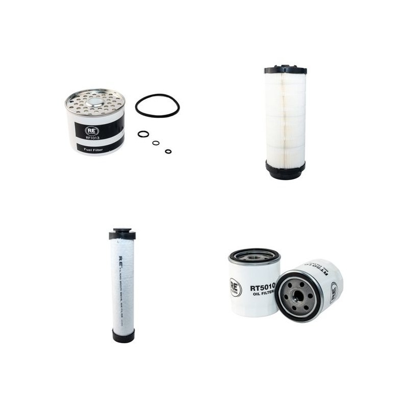 NILFISK CITY RANGER 3500 Filter Service Kit Air Oil Fuel Filters w/Perkins 404D-22 Eng.