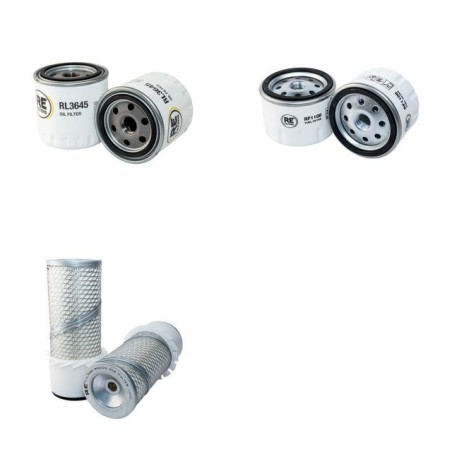NILFISK RS 500 Filter Service Kit Air Oil Fuel Filters w/Lombardini LDW 1603 Eng.