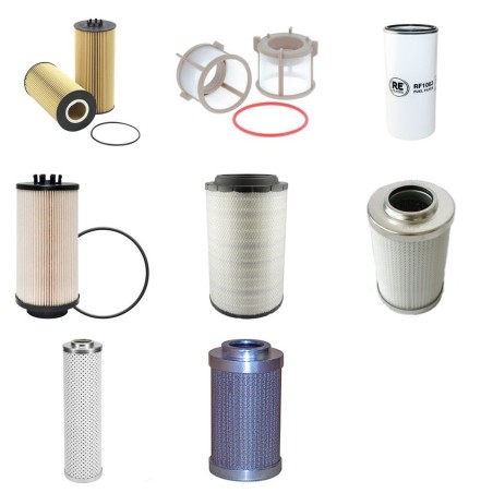 PRINOTH LEITWOLF NEW Filter Service Kit w/MERCEDES OM 460LA EURO 4 Eng.   YR  2011-