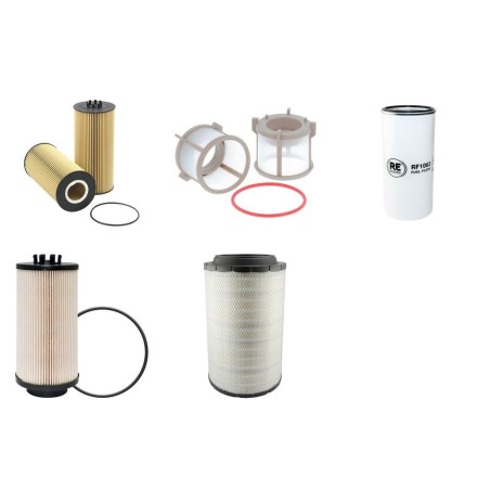 PRINOTH LEITWOLF NEW Filter Service Kit w/MERCEDES OM 460LA EURO 4 Eng.   YR  2011-