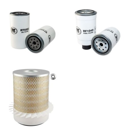 RATRAC TURBOTRAC 140 Filter Service Kit w/Vm 692T Eng.