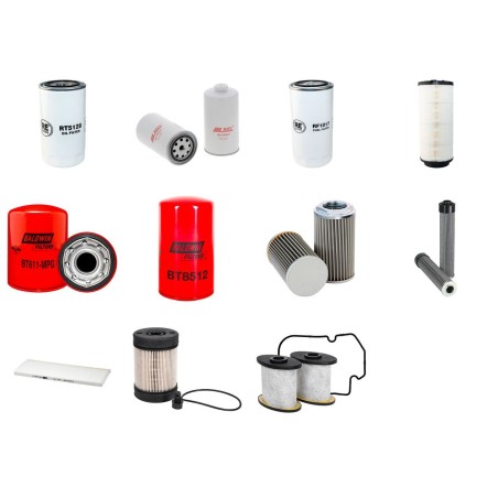RAVO 540 EURO 5 Filter Service Kit w/IVECO F4AE3481D*M Eng.