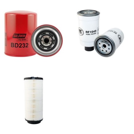 RAVO 3000 Filter Service Kit Air Oil Fuel Filters w/IVECO Eng.