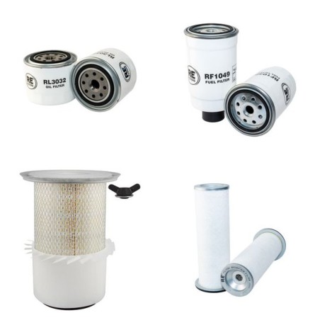SCHMIDT SWINGO 225 Filter Service Kit Air Oil Fuel Filters w/VM Eng.