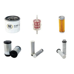 WETROK A 80D Filter Service Kit w/Kubota Z 602 Eu 3 Eng.