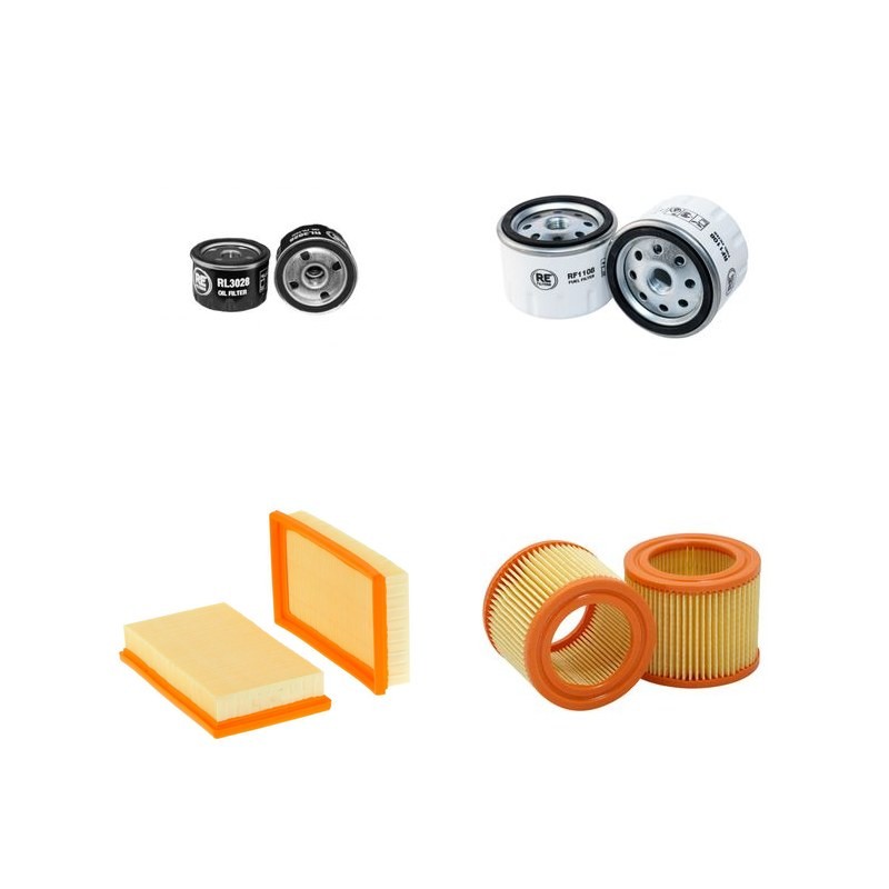 POLI 1 PF 4RM Filter Service Kit w/LOMBARDINI LDW 903/01eng.  Air Oil Fuel