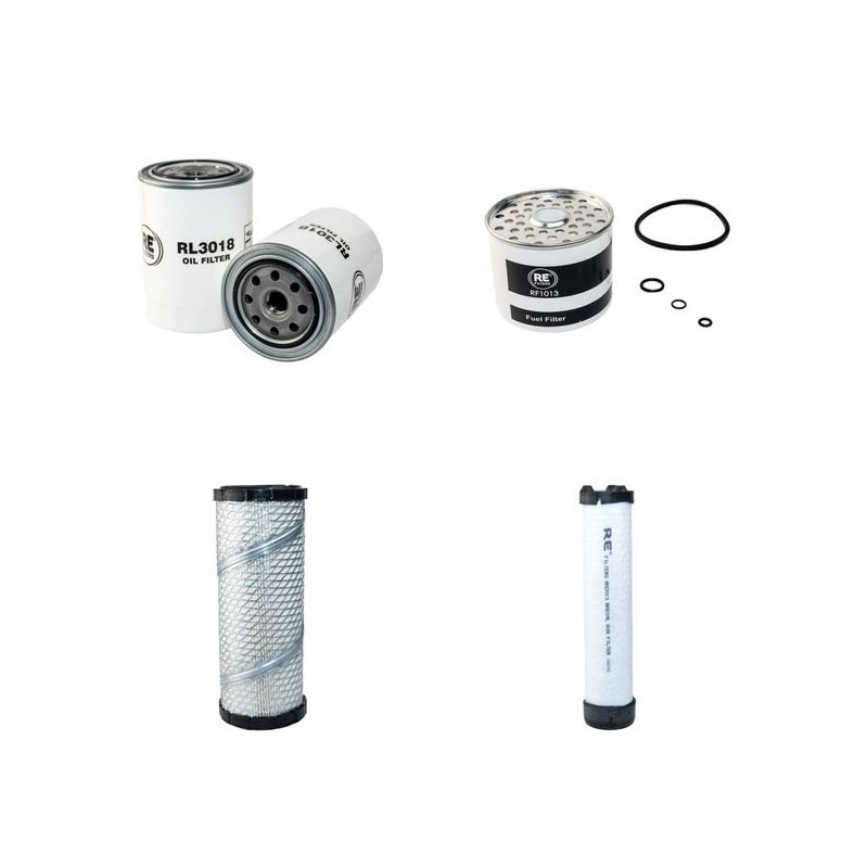POULAIN SH 704/30 F6 Filter Service Kit w/PERKINSeng.  Air Oil Fuel