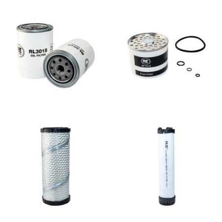 POULAIN SH 704/30 F6 Filter Service Kit w/PERKINSeng.  Air Oil Fuel