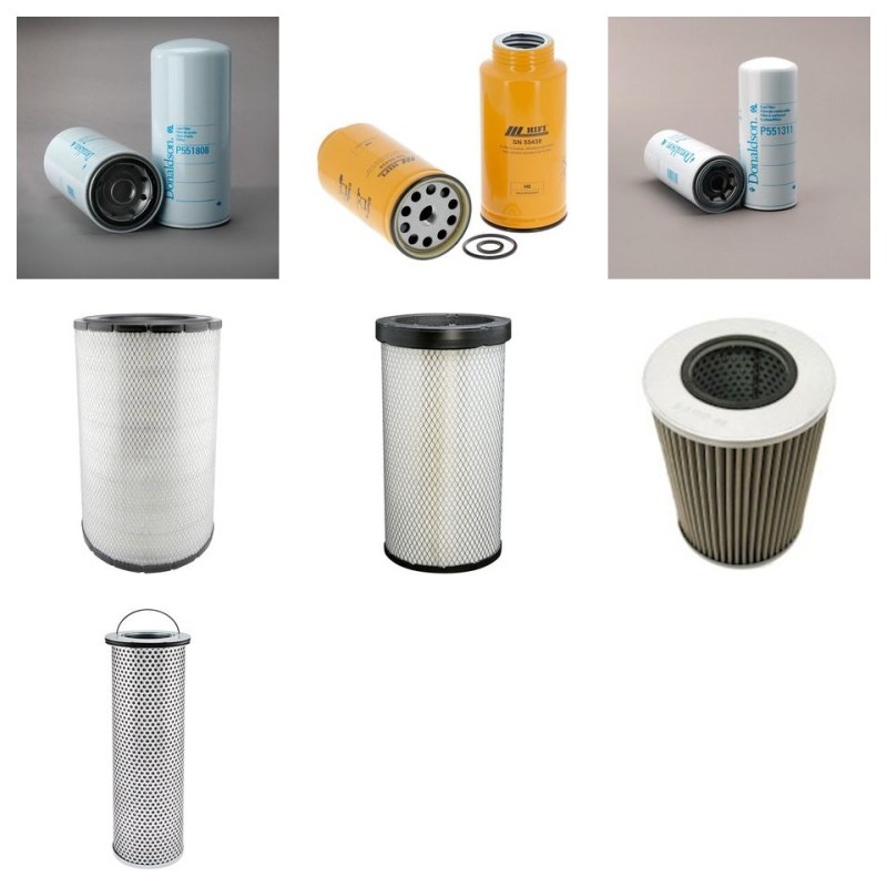 PRIME DRILLING PD 50/23 CU Filter Service Kit w/CATERPILLAR C 9.3eng. 01.2017 -