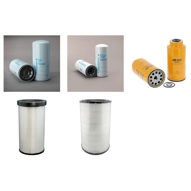 PRIME DRILLING PD 50/23 CU Filter Service Kit w/CATERPILLAR C 9.3eng. 01.2017 -  Air Oil Fuel
