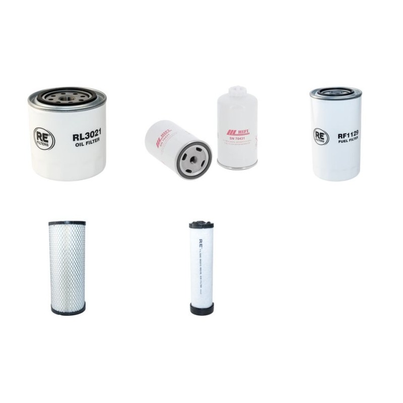 RANSOMES JACOBSEN AR 722 T Filter Service Kit w/KUBOTA V2403 DI-CR-Teng.  Air Oil Fuel
