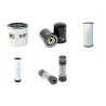 RANSOMES JACOBSEN HR 500 Filter Service Kit w/KUBOTA V2403eng.
