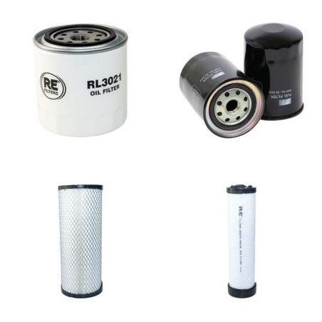 Filter Kit for Ransomes Jacobsen HR 500 with Kubota V2403Engine  Air Oil Fuel
