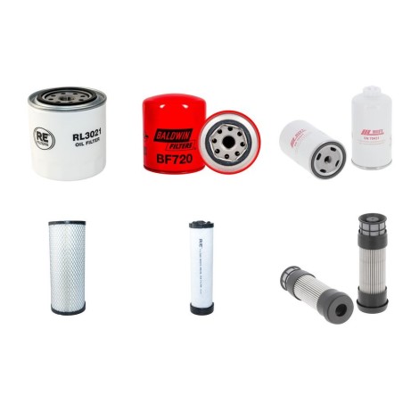 RANSOMES JACOBSEN HR 600 Filter Service Kit w/KUBOTA V2403-CR-E4Beng. 01.2017 -