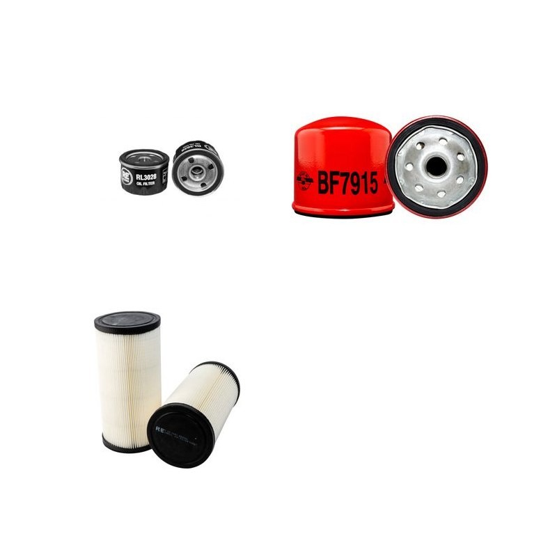 JCB Groundhog 4x4 Filter Service Kit Air, Oil, Fuel Filters