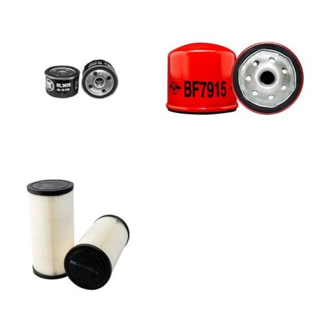 Filter Kit for JCB Groundhog4x4 Air, Oil, Fuel Filters
