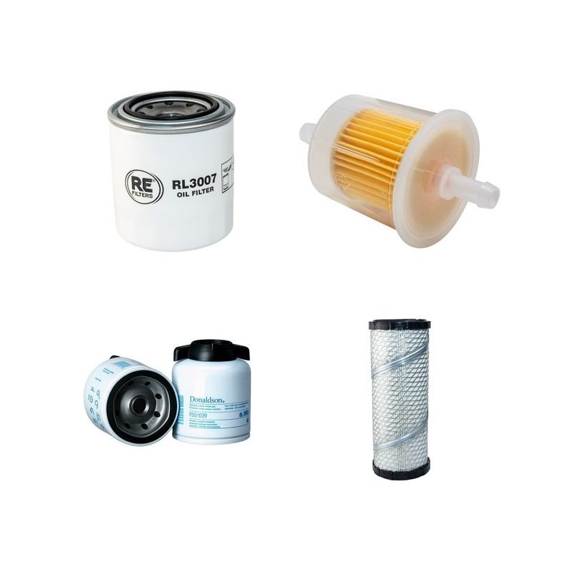 RANSOMES JACOBSEN RA 2500 TURBO Filter Service Kit w/KUBOTA V 1505 TEeng.  Air Oil Fuel