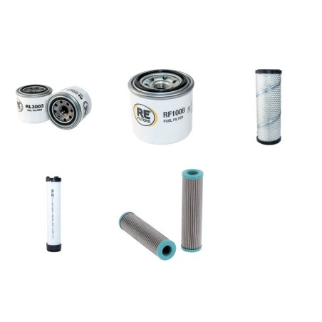 JCB 3 TFTM Filter Service Kit w/Kubota D 905 Eng.