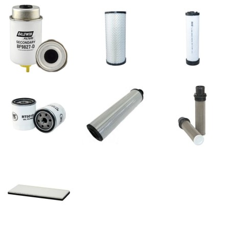 JCB 51 R-1 Filter Service Kit w/Perkins 404D-22 Eng.   YR  2017
