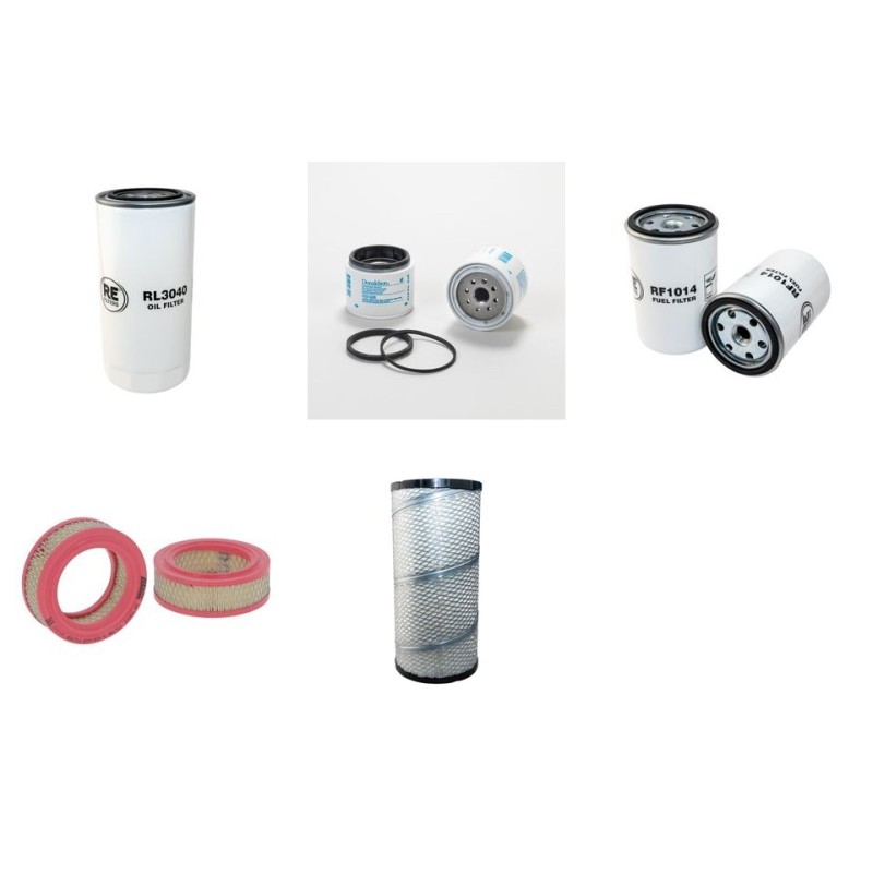 RESEMIN RAPTOR 44 Filter Service Kit w/DEUTZeng.  Air Oil Fuel