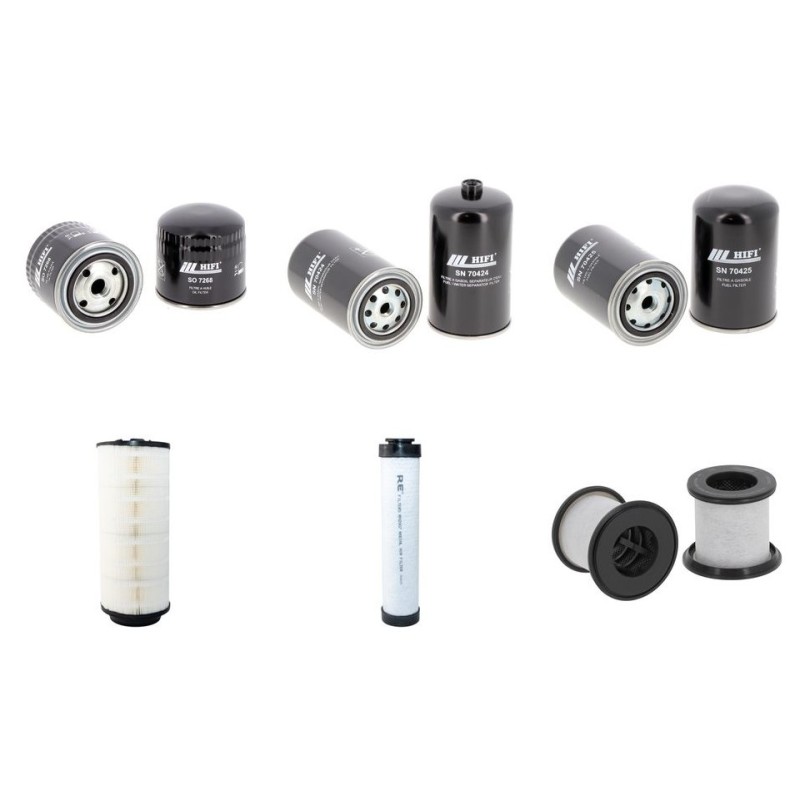RESEMIN SCISSOR LIFT S 225-23 DS Filter Service Kit w/HATZ 4H50TICeng. 01.2022 -