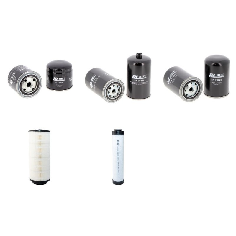 RESEMIN SCISSOR LIFT S 225-23 DS Filter Service Kit w/HATZ 4H50TICeng. 01.2022 -  Air Oil Fuel
