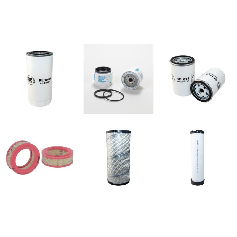 RESEMIN TROIDON 77 Filter Service Kit w/DEUTZeng.  Air Oil Fuel