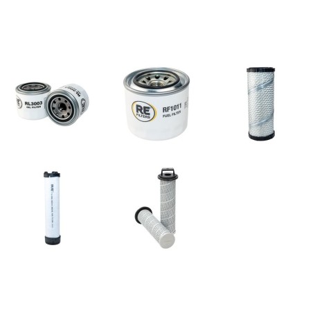 ROSSO MACCHINE AGRICOLE FRUTTOLO X350/180 Filter Service Kit w/YANMAR 3TNV82A-Beng.