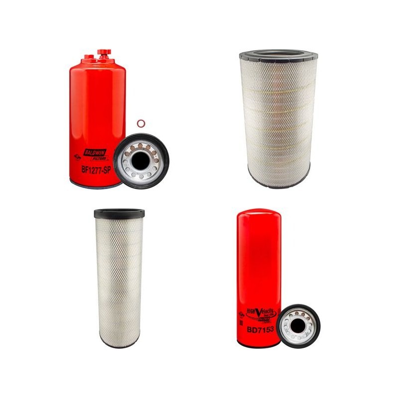RTG REACH STACKER Filter Service Kit w/CUMMINSeng.  Air Oil Fuel
