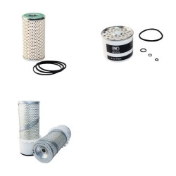 SAINT CHAMOND TVL 353 Filter Service Kit w/PERKINS 3 CYLeng.  Air Oil Fuel