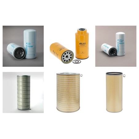 SANDVIK D 50 KS Filter Service Kit w/CATERPILLAReng.  Air Oil Fuel