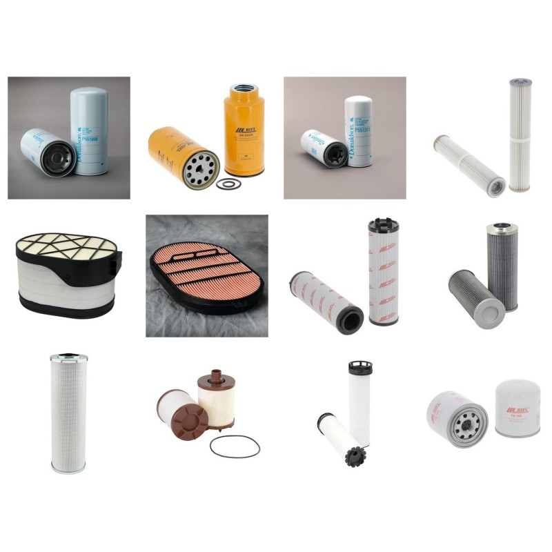 SANDVIK DP 1100 I Filter Service Kit w/CATERPILLAReng. 01.2017 -