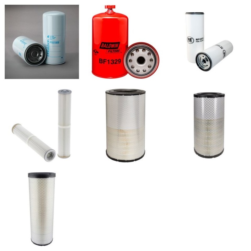 SANDVIK DP 1500 Filter Service Kit w/CATERPILLAR C11eng. 01.2007 -  Air Oil Fuel