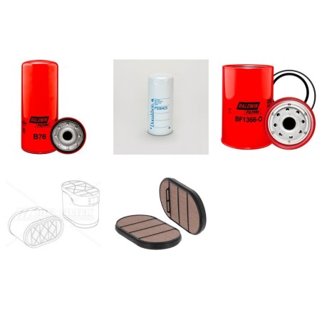 SANDVIK LH 517 Filter Service Kit w/VOLVO TAD 1341 VEeng.  Air Oil Fuel