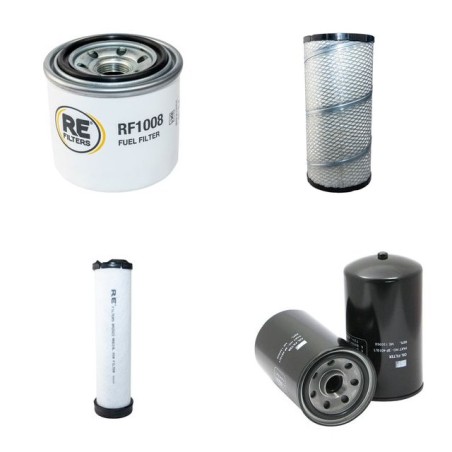 SANY SY 135 Filter Service Kit w/ 4D34TCL1Aeng.  Air Oil Fuel