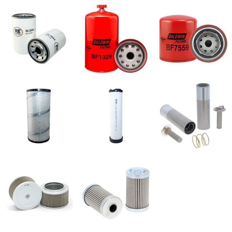 SANY SY 135 C-9 Filter Service Kit w/ISUZU BB-4BG1TRPeng.