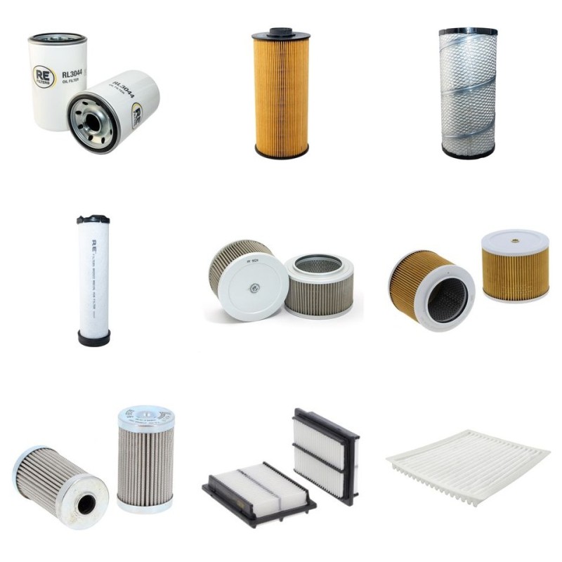 Filter Kit for Sany SY 135 with Isuzu engine 