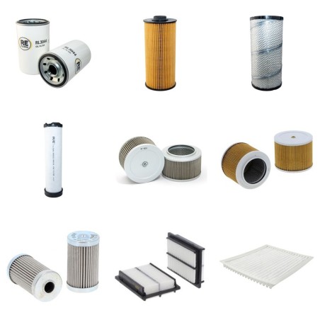 Filter Kit for Sany SY 135 with Isuzu engine 