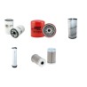 Filter Kit for Sany SY 140 C-9 with Isuzu 4BG1T engine 01.2015 -