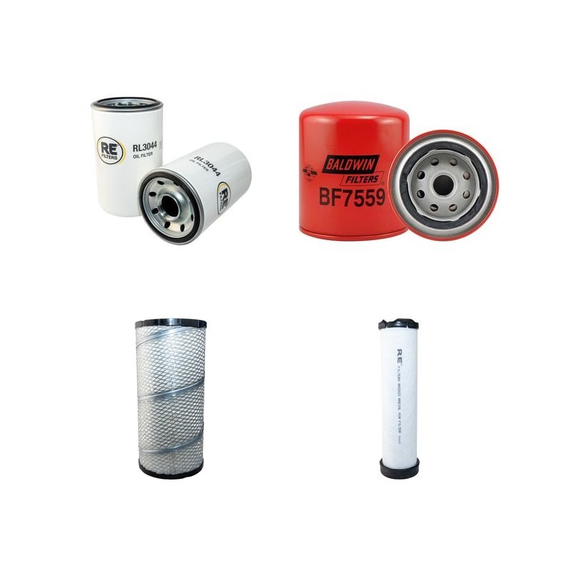 SANY SY 155 C-9 Filter Service Kit w/ISUZU 4BG1Teng.  Air Oil Fuel