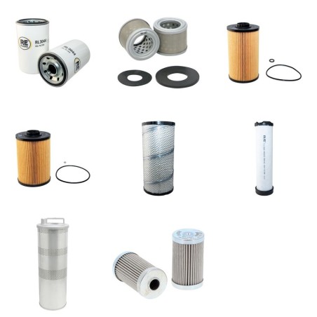 SANY SY 155 U Filter Service Kit w/ISUZU 4JJ1Xeng.