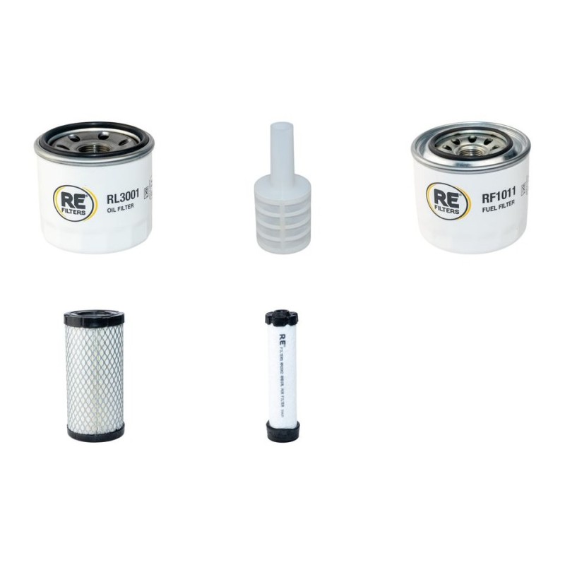 SANY SY 16 C Filter Service Kit w/YANMAReng.  Air Oil Fuel