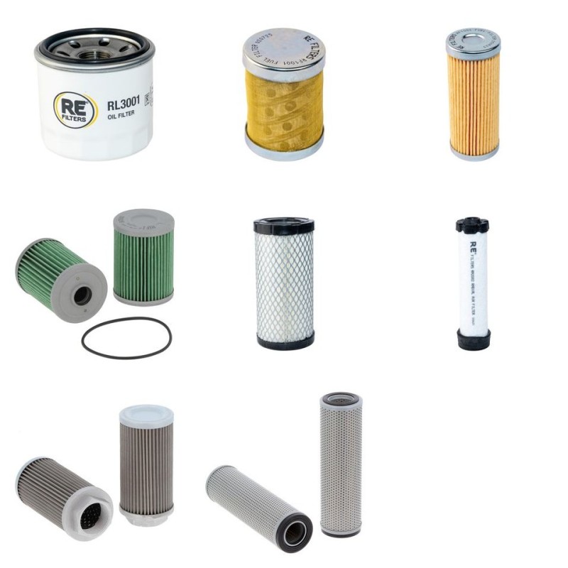 SANY SY 16 Filter Service Kit w/YANMAR 3TNVeng.