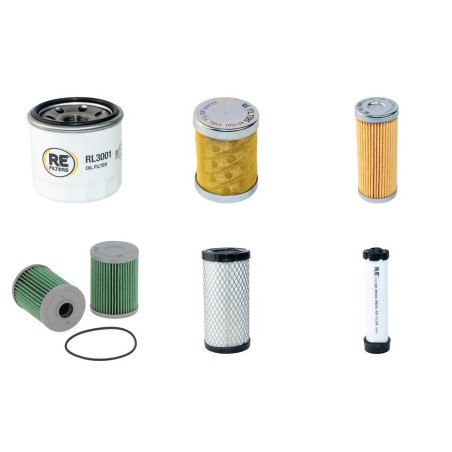 SANY SY 16 Filter Service Kit w/YANMAR 3TNVeng.  Air Oil Fuel