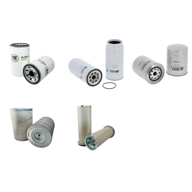 Filter Kit for Sany SY 185 with Isuzu CC-6BG1TRP engine Air Oil Fuel