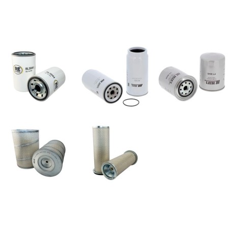 SANY SY 185 Filter Service Kit w/ISUZU CC-6BG1TRPeng.  Air Oil Fuel